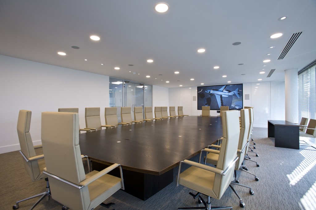 The executive boardroom