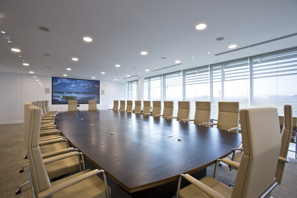 The executive boardroom